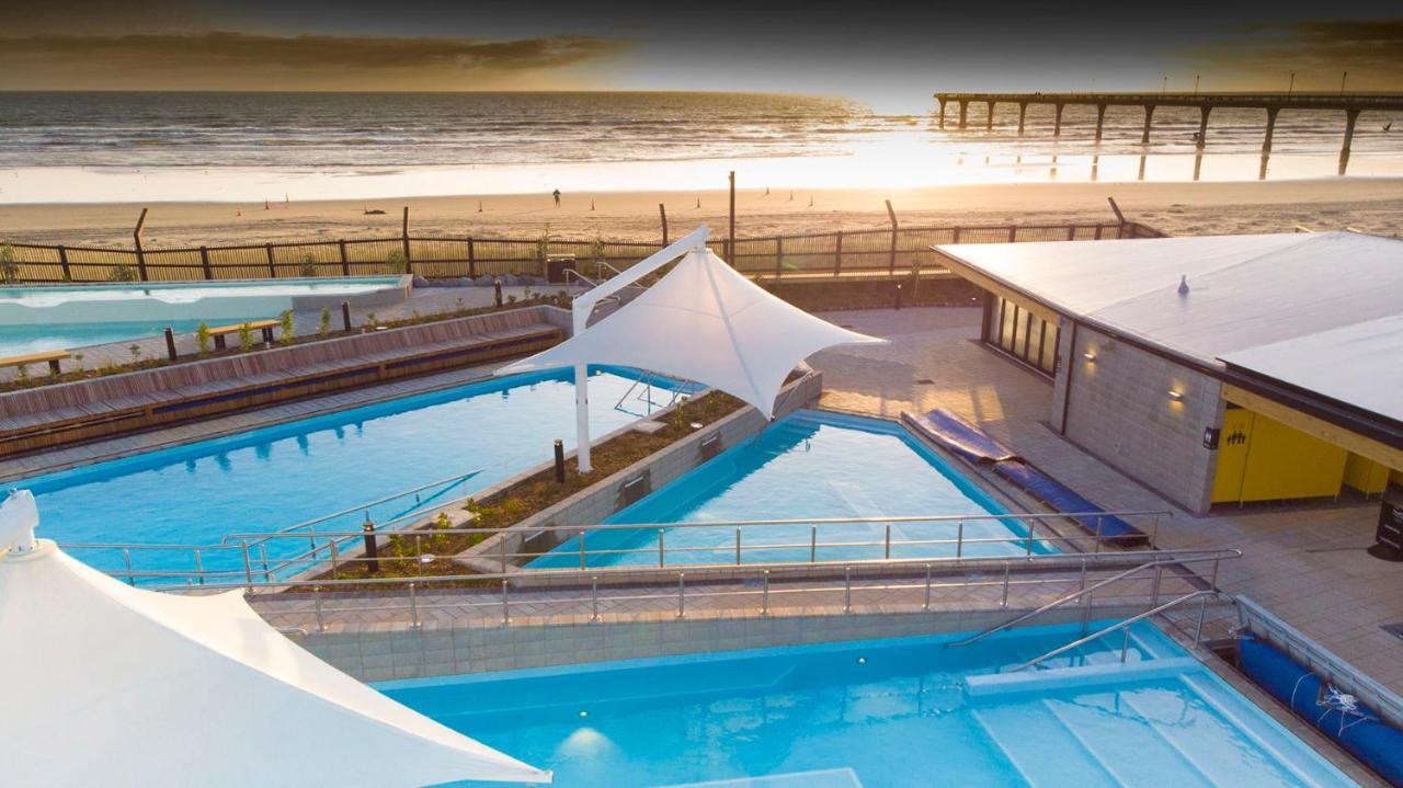 Beachside Bliss: 1 Bed 1 Bath Christchurch Exterior foto