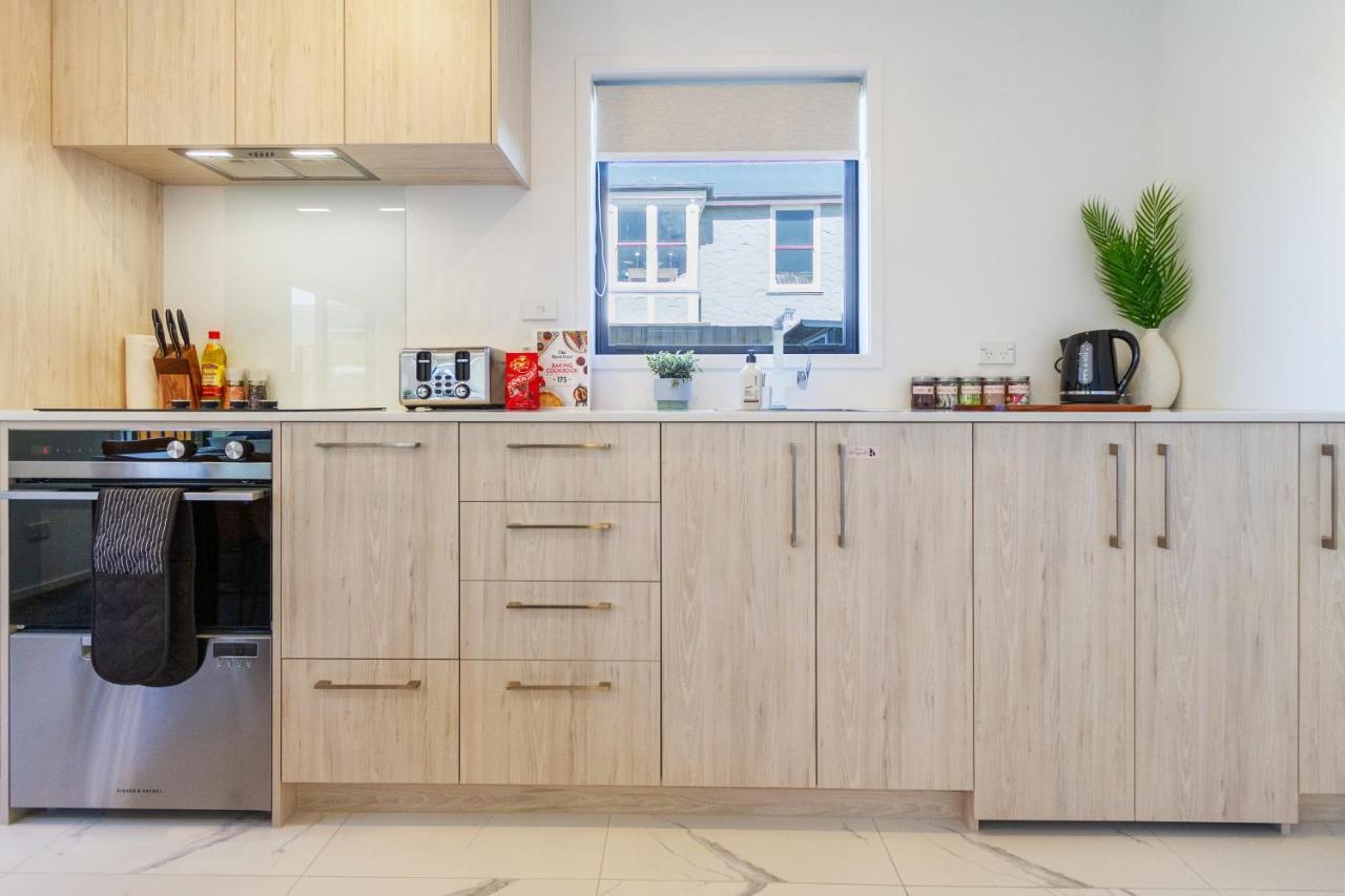 Beachside Bliss: 1 Bed 1 Bath Christchurch Exterior foto